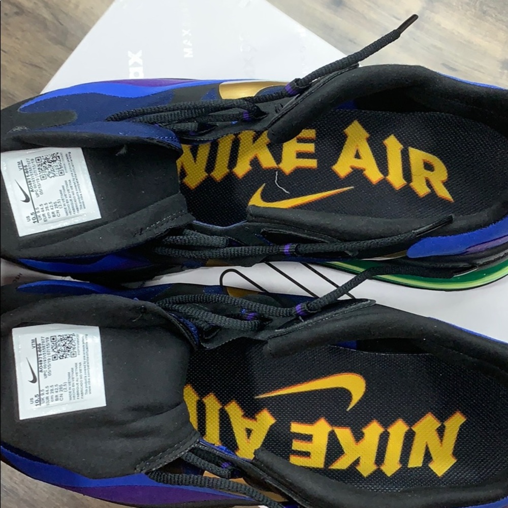 NIKE AIR MAX 270 REACT black/university gold - Picture 16 of 16